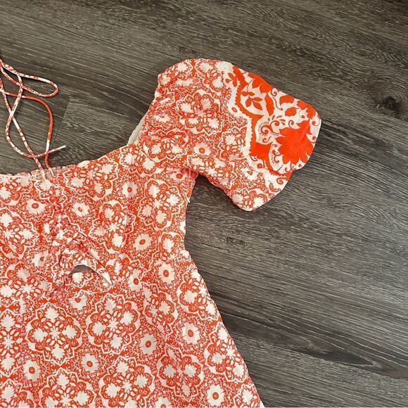 Boden Halterneck Cutout Column Dress Firecracker Bloomsbury New - Picture 5 of 11